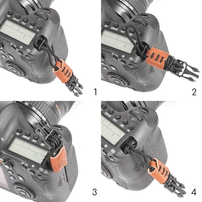 Αξεσουάρ Φωτογραφικών C-Rope strap Traveler of Paracord 140cm Silent Black retail