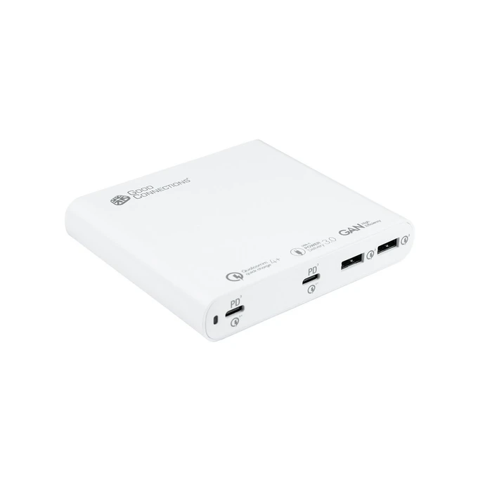 Φορτιστής Πρίζας Good Connections USB-Desktop-Fast Charger 120W 4-Port