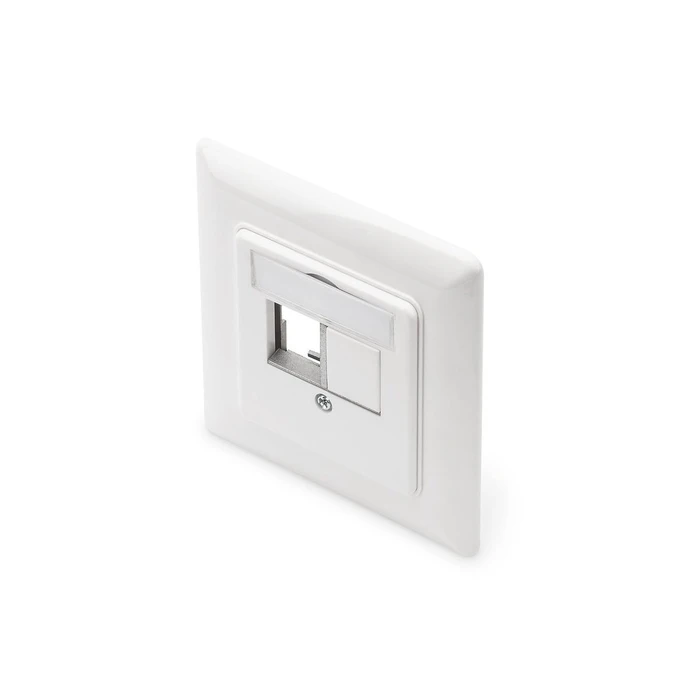 Αξεσουάρ Δικτύου Digitus empty box with central plate and frame, 2x Keystone