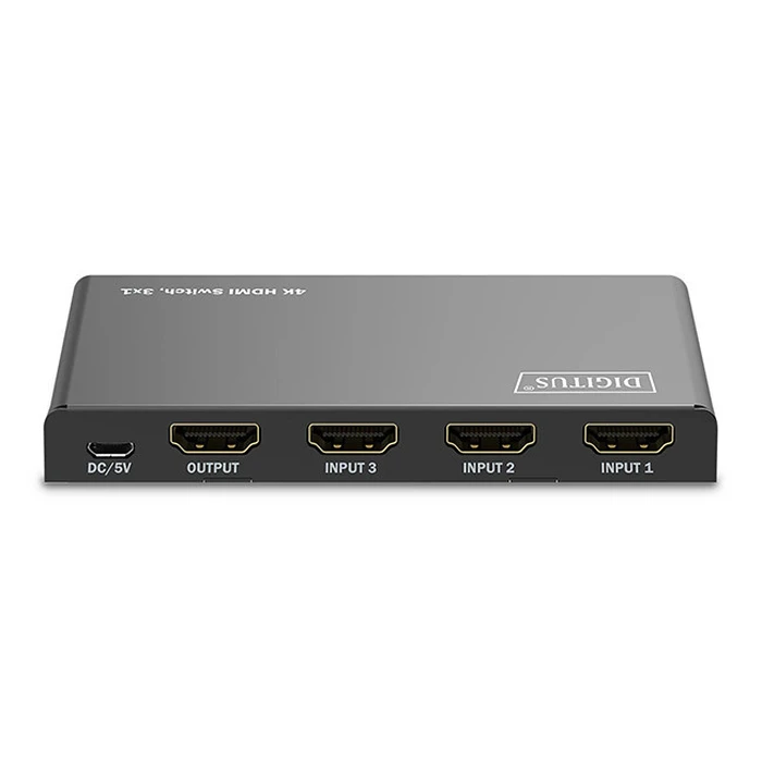 HDMI Switch Digitus 4x1 4K/60Hz HDCP 2.3