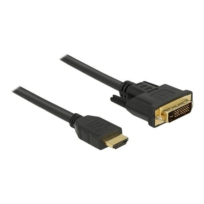 Καλώδιο HDMI Delock > DVI 24+1 bidirectional 3.00m Black
