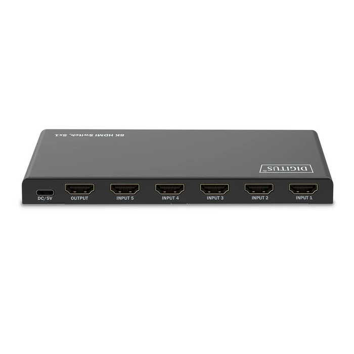 HDMI Switch Digitus 5x1 8K/60Hz HDR, HDCP 2.3