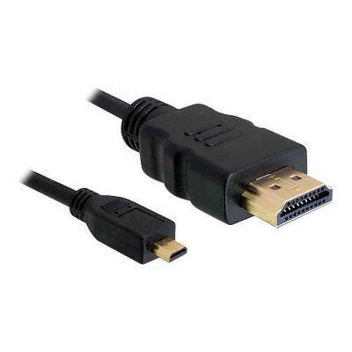 Καλώδιο HDMI Delock Ethernet A -> micro D M/M 3.00m 4K
