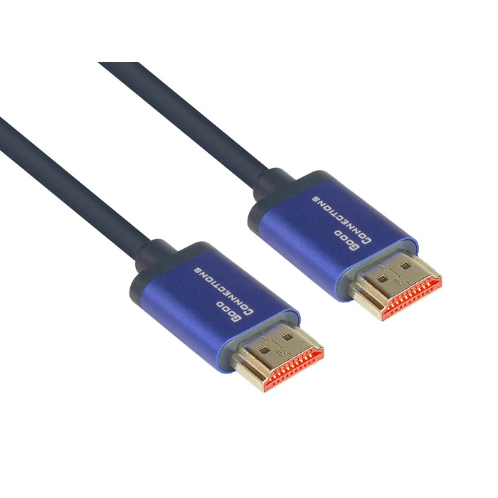 Καλώδιο HDMI Good Connections 2.1 SmartFLEX Blue 0,5m