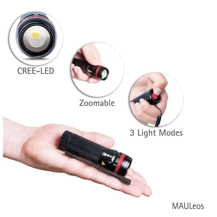 Φακός LED Maul Leos 10,5cm, 3W, up to to 150m