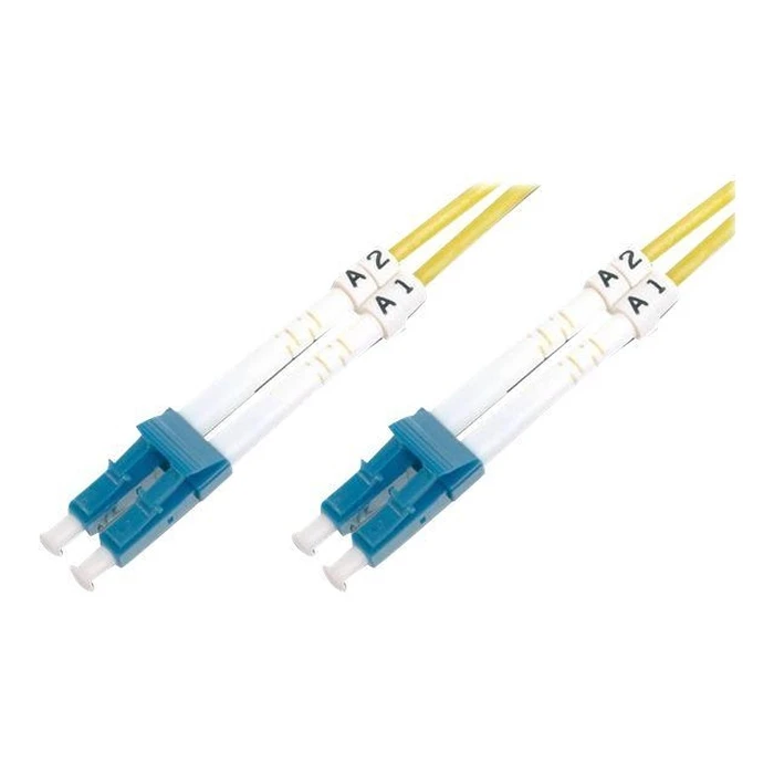 Καλώδιο Οπτικής Ίνας Digitus LWL PatchCable LC(APC)-> LC 2m Singlemode Duplex OS2
