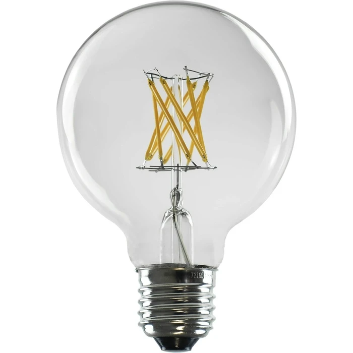 Λάμπα LED Segula Globe 80 clear E27 6,5W 2700K dimmable