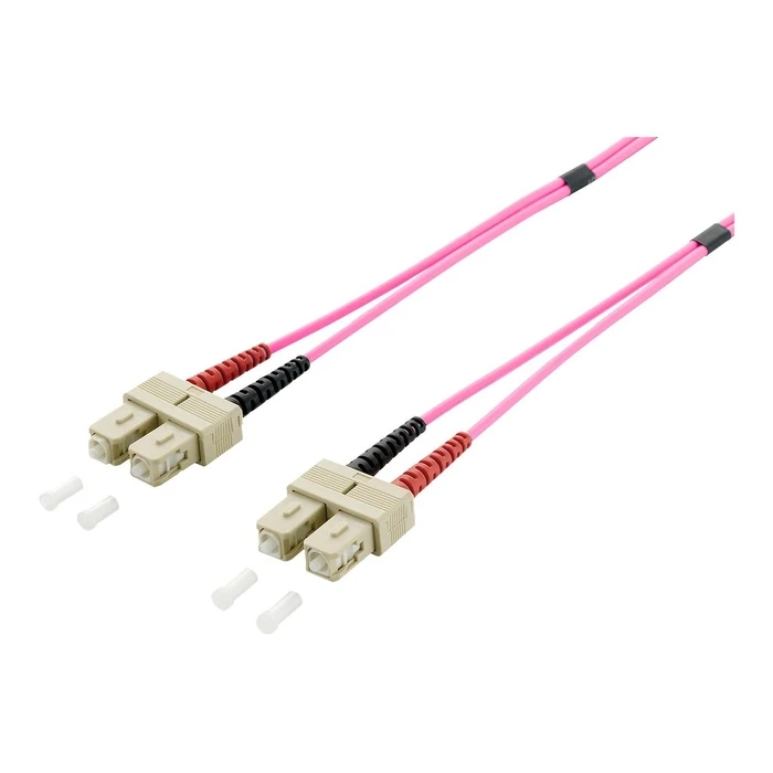 Καλώδιο Οπτικής Ίνας Equip LWL PatchCable SC->SC 3.00m Multimode Duplex OM4 vi polybag