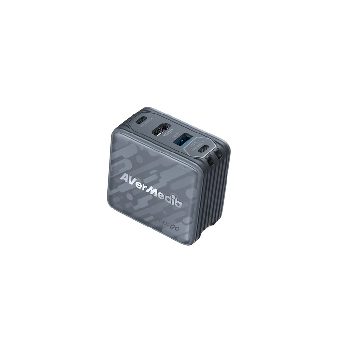 Φορτιστής Πρίζας AVerMedia dock Core GO (GC313) Black, 100W GaN, HDMI