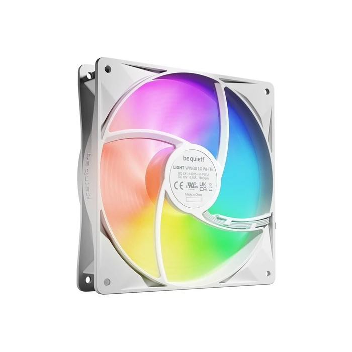 Case Fan 14cm Be quiet Light Wings LX PWM h. speed 3x White