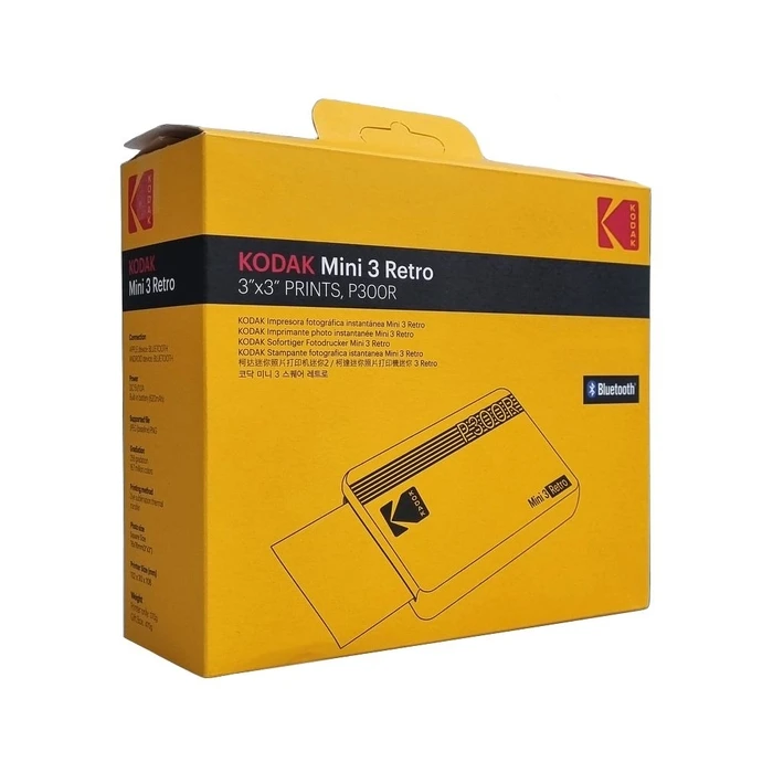 Εκτυπωτής Φωτογραφιών Kodak Mini 3 Retro 4Pass Mobile retail