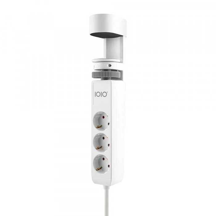 Πολύπριζο με USB Olympia table edge power strip IOIO SL 3000, White