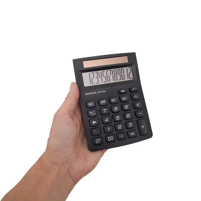 Αριθμομηχανή Maul ECO 650, 12 digits Black