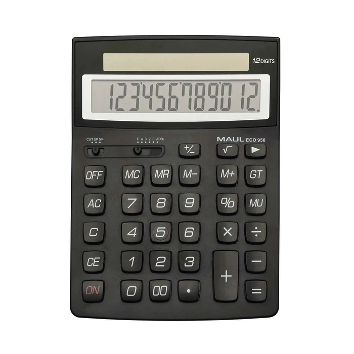 Αριθμομηχανή Maul ECO 950, 12 digits Black