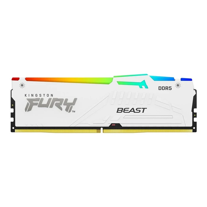 Μνήμη RAM Σταθερού DDR5 64GB 6000 CL36 Kingston KIT (2x32GB) FURY Beast Whi retail