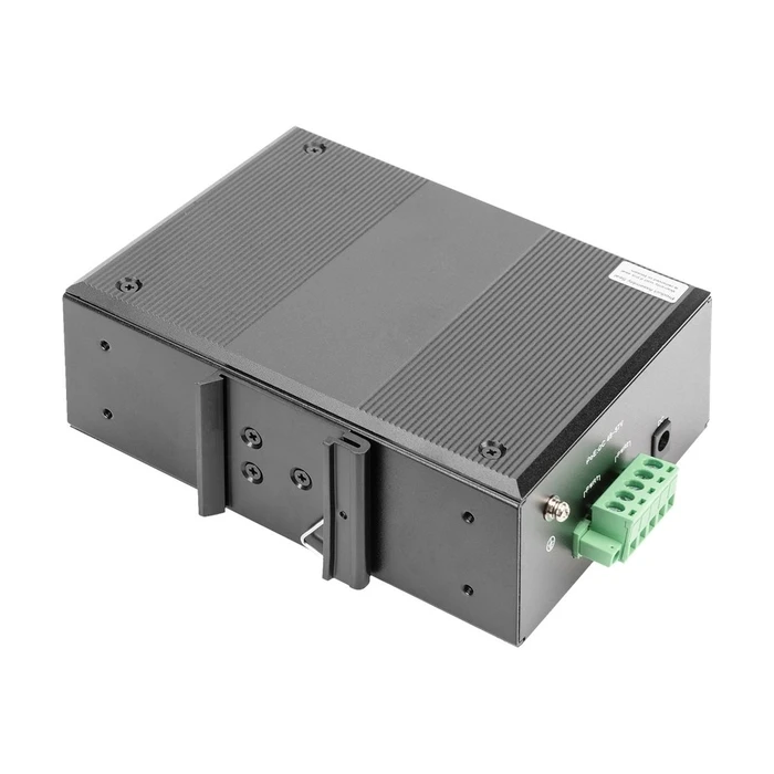 Network Switch Digitus Ind. 7-Port Gigabit 30W PoE Unmanaged Black