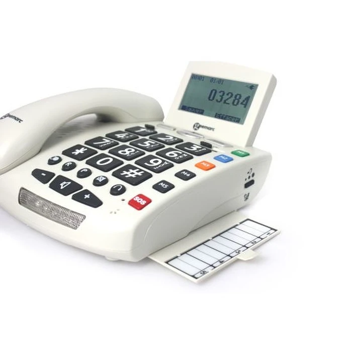 Ενσύρματο Τηλέφωνο Geemarc SERENITIES emergency protection with voice announcement