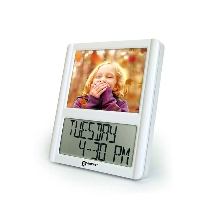 Ρολόι Geemarc Viso 5 radio clock with calendar + backlight