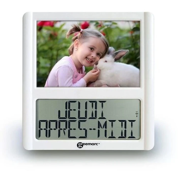 Ρολόι Geemarc Viso 5 radio clock with calendar + backlight