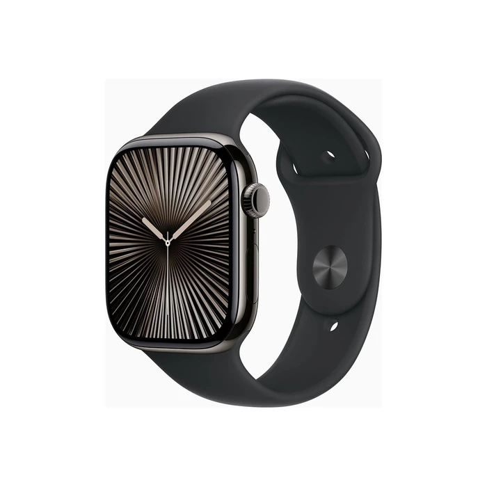 Smartwatch Apple Watch 10 Cell. 46mm Slate Titanium (Black Sport) S/M