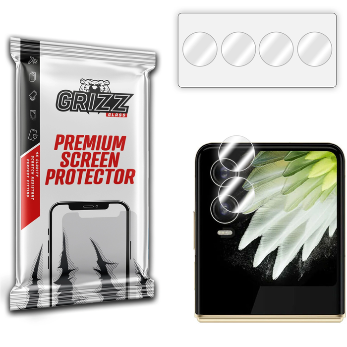 GrizzGlass HybridGlass Camera Tecno Phantom V Flip 2