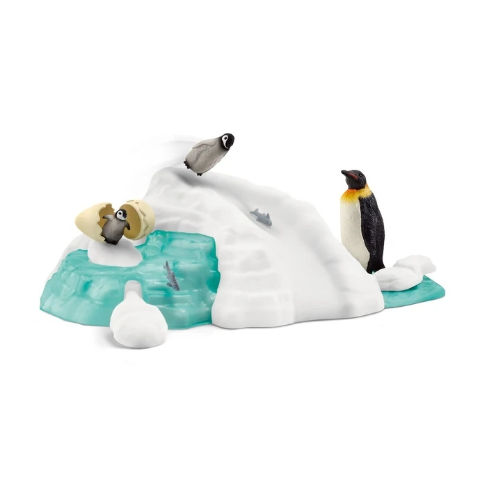 Μινιατούρα Schleich Wild Life 42661 Penguin Family Fun