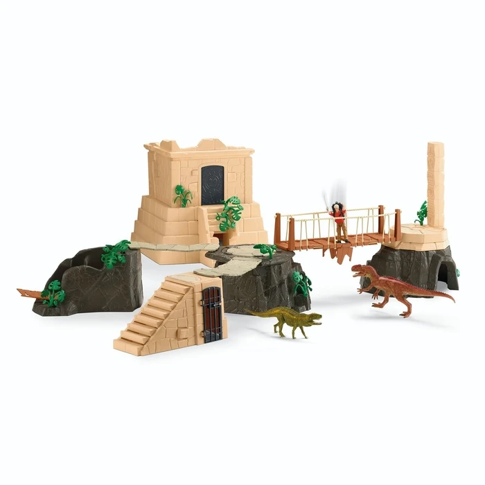 Μινιατούρα Schleich Dinosaurs 42656 Dino Tempel-Eroberung Mega-Set
