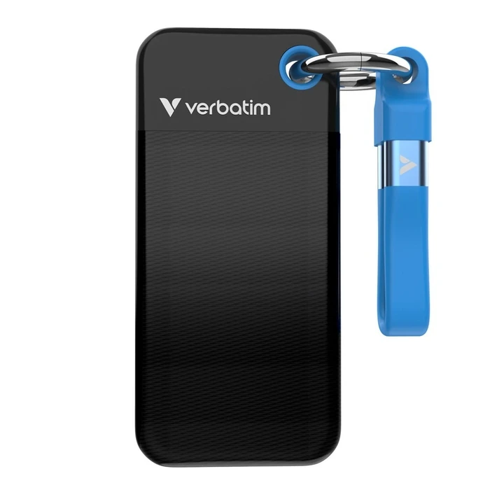 Εξωτερικός Σκληρός Δίσκος 2TB Verbatim Pocket SSD USB 3.2 Black/Blue 32195