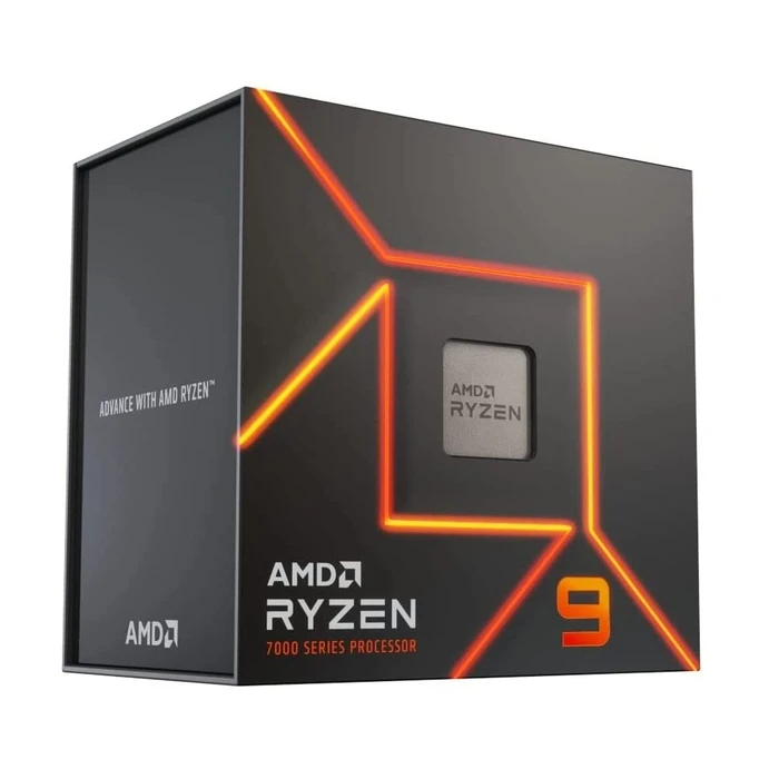 CPU AMD Ryzen 9 7900x 4.7ghz 64mb L3 Box 100-100000589wof