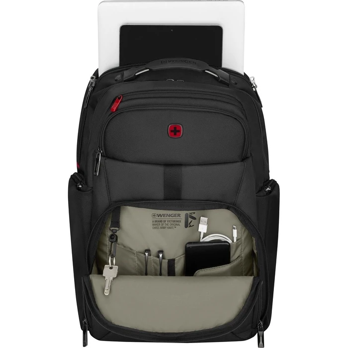 Τσάντα Laptop Wenger Meteor 17 Rucksack with Tablet-pocket Black