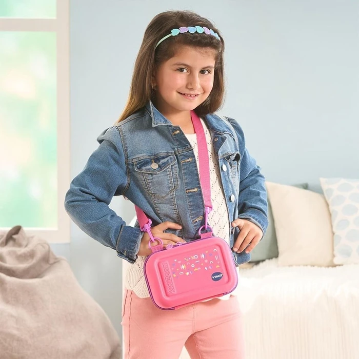 Παιδική Θήκη Φωτογραφικής Vtech Kidizoom Tasche pink Neu