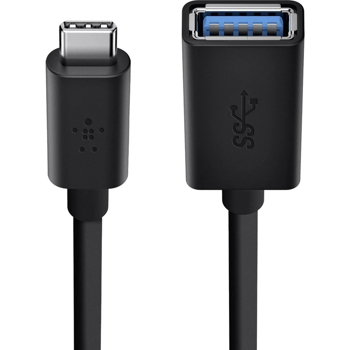 Αντάπτορας USB Belkin 3.0 5GBit/s USB-C to USB-A 14 cm Black