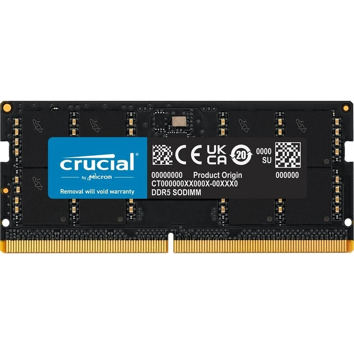 Μνήμη RAM Φορητού DDR5 48GB Crucial 5600 SODIMM CL46 (16Gbit)
