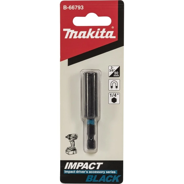 Αντάπτορας Makita B-66793 Bit Holder 1/4 Mag 60mm