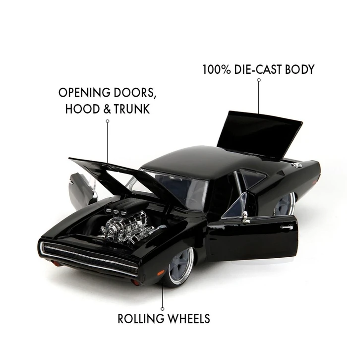 Αυτοκινητάκι Jada Fast & Furious 1970 Dodge Charger (F10) 1:24 253203091