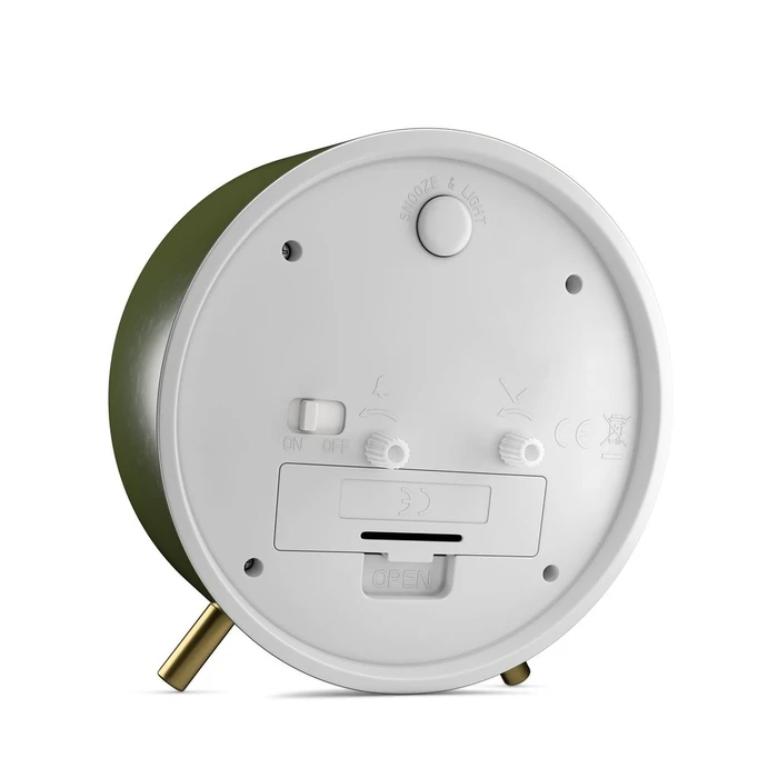 Ρολόι Ξυπνητήρι Mebus 56972 olive green/Gold quartz