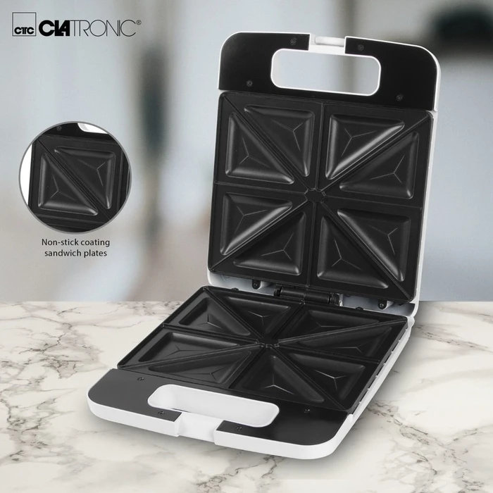 Τοστιέρα Clatronic ST 3629 White Sandwich