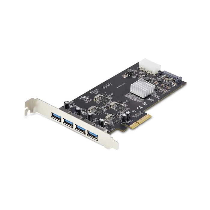 Κάρτα Δικτύου PCIe StarTech 4-Port USB-A USB 3.2 5Gbps, 4x USB Controllers 