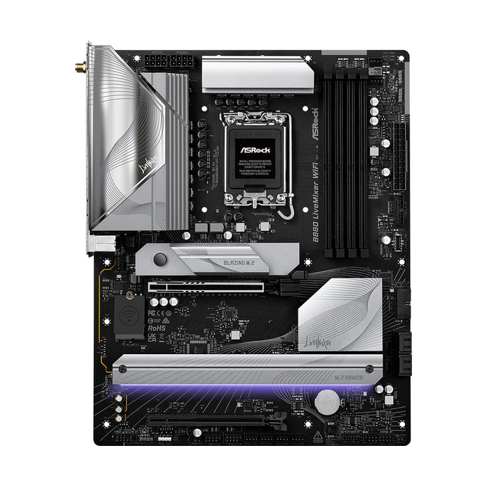 Μητρική Κάρτα ASRock Intel 1851 B860 LiveMixer WiFi