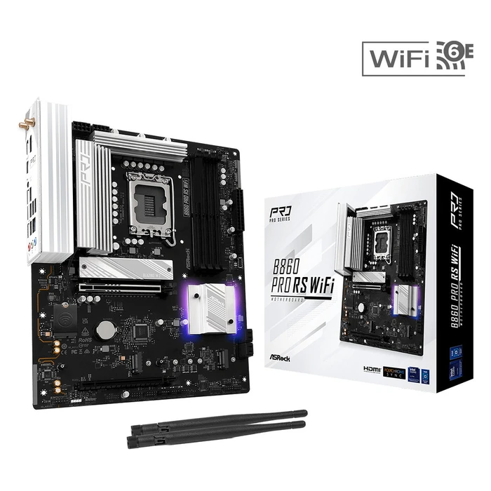 Μητρική Κάρτα ASRock Intel 1851 B860 Pro RS WiFi
