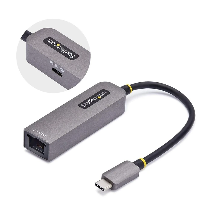 Αντάπτορας Δικτύου USB StarTech USB-C NIC, 1Gbps 3.2 Gen 1 + USB-C 3.2 Gen 1