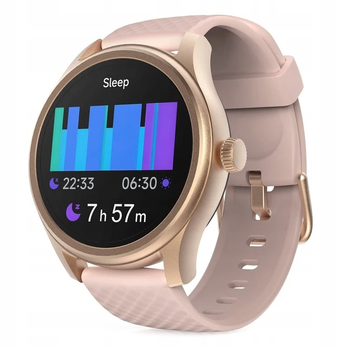 Smartwatch Hama Fit Watch 5010 Ροζ Χρυσό