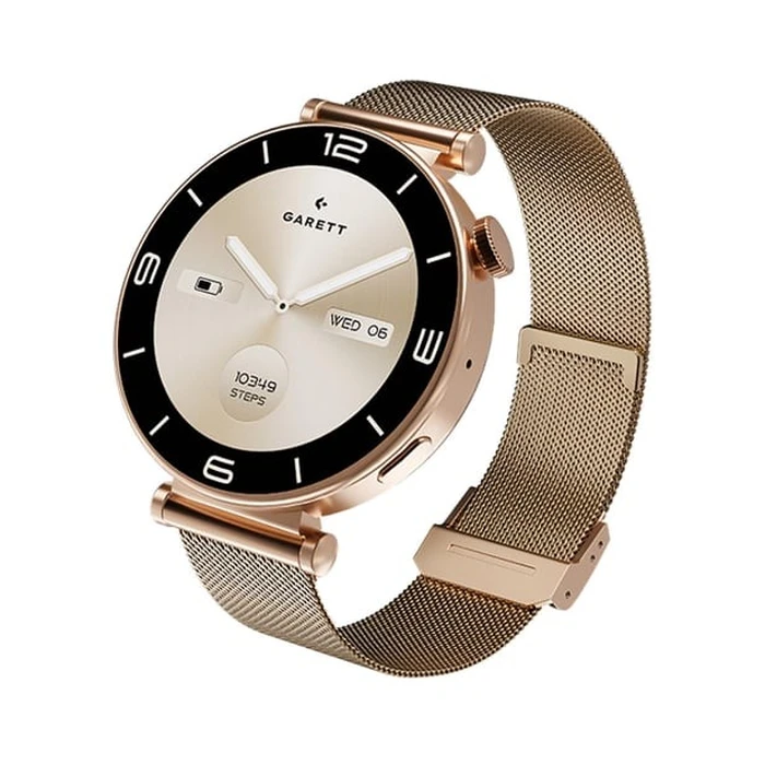 Smartwatch Garett Rose Ροζ Χρυσό - Πλέγμα