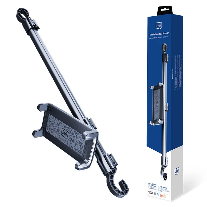 Βάση Κινητού Αυτοκινήτου 3MK Double Headrest Holder