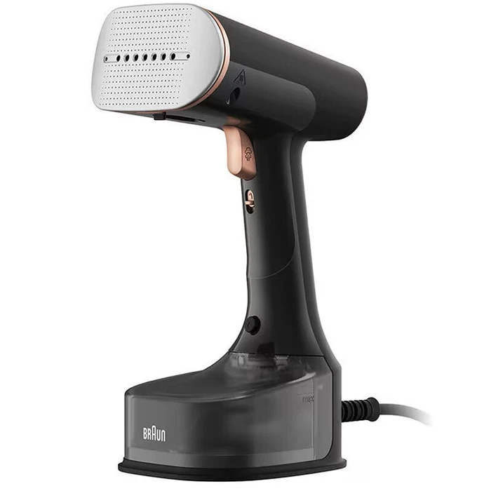 Ατμοκαθαριστής Ρούχων Braun QuickStyle 7 GS 7077 Μαύρο-χάλκινο