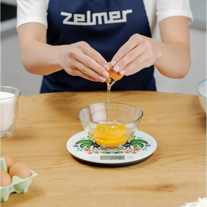 Ζυγαριά Κουζίνας Zelmer ZKS1611 Λευκή