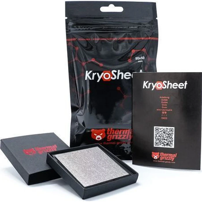 Θερμοαγώγιμη Επένδυση Thermal Grizzly KryoSheet Γραφενίου - 50 x 50 mm