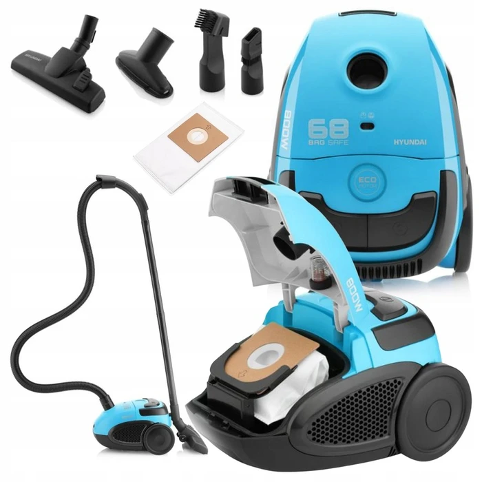 Ηλεκτρική Σκούπα Hyundai VC068LB Μπλε
