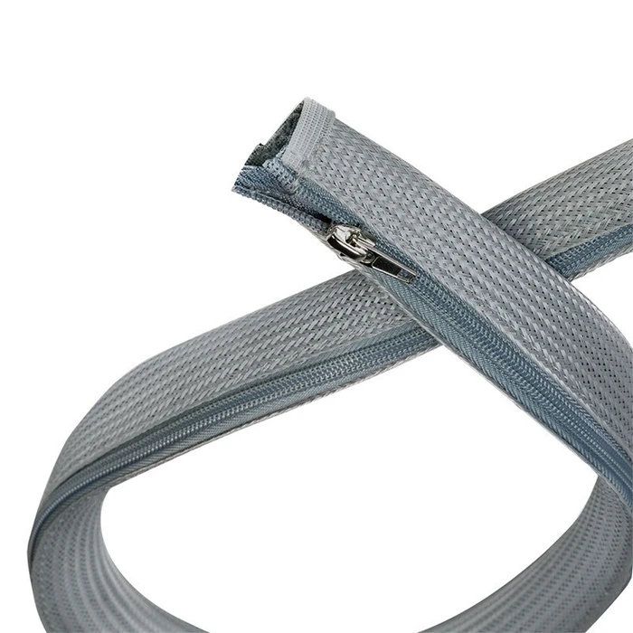 Οργανωτής Καλωδίων Logilink εύκαμπτο 2.0m x 50 mm Γκρι