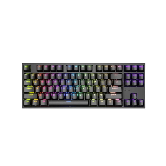 Gaming Πληκτρολόγιο Genesis Thor 404 TKL Μαύρο RGB Kailh Box Brown V2
